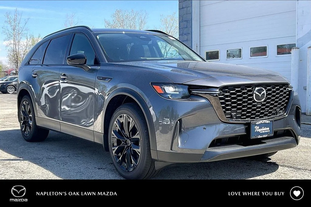 New 2026 Machine Gray Metallic Mazda 3.3 Turbo Premium Sport AWD image 1