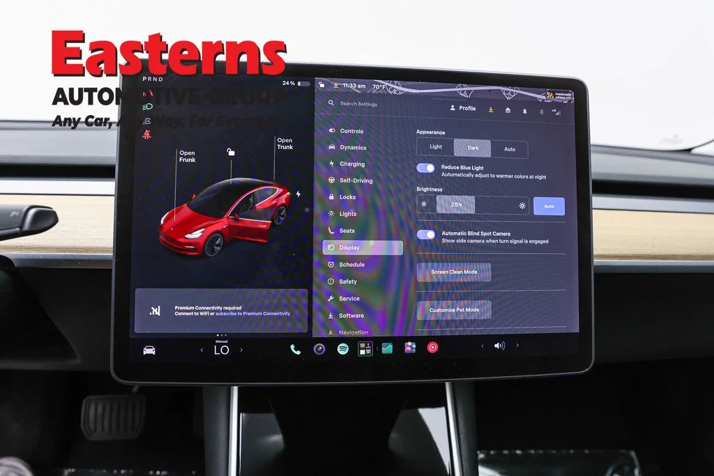 Used 2020 Red Tesla Standard image 12