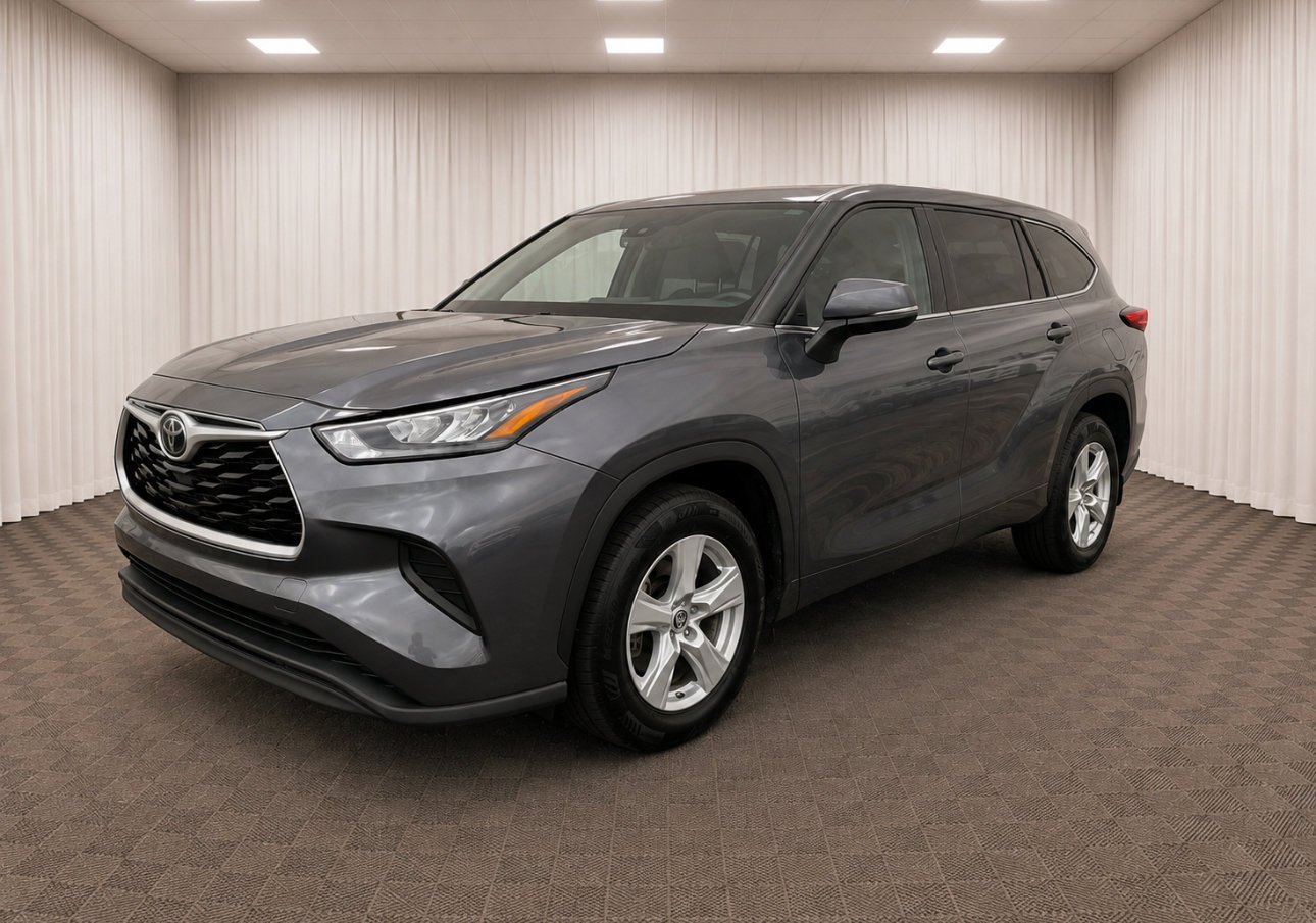 Used 2020 Magnetic Gray Metallic Toyota L image 7