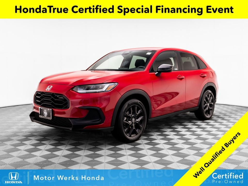Certified Used 2024 Milano Red Honda 5DR AWD SPORT image 1