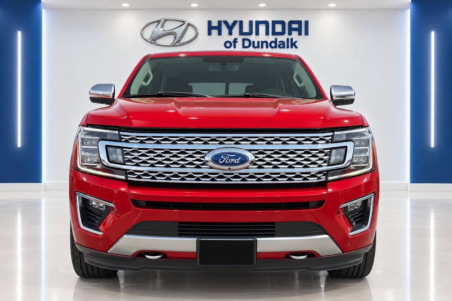 Used 2020 Red Ford Platinum image 4