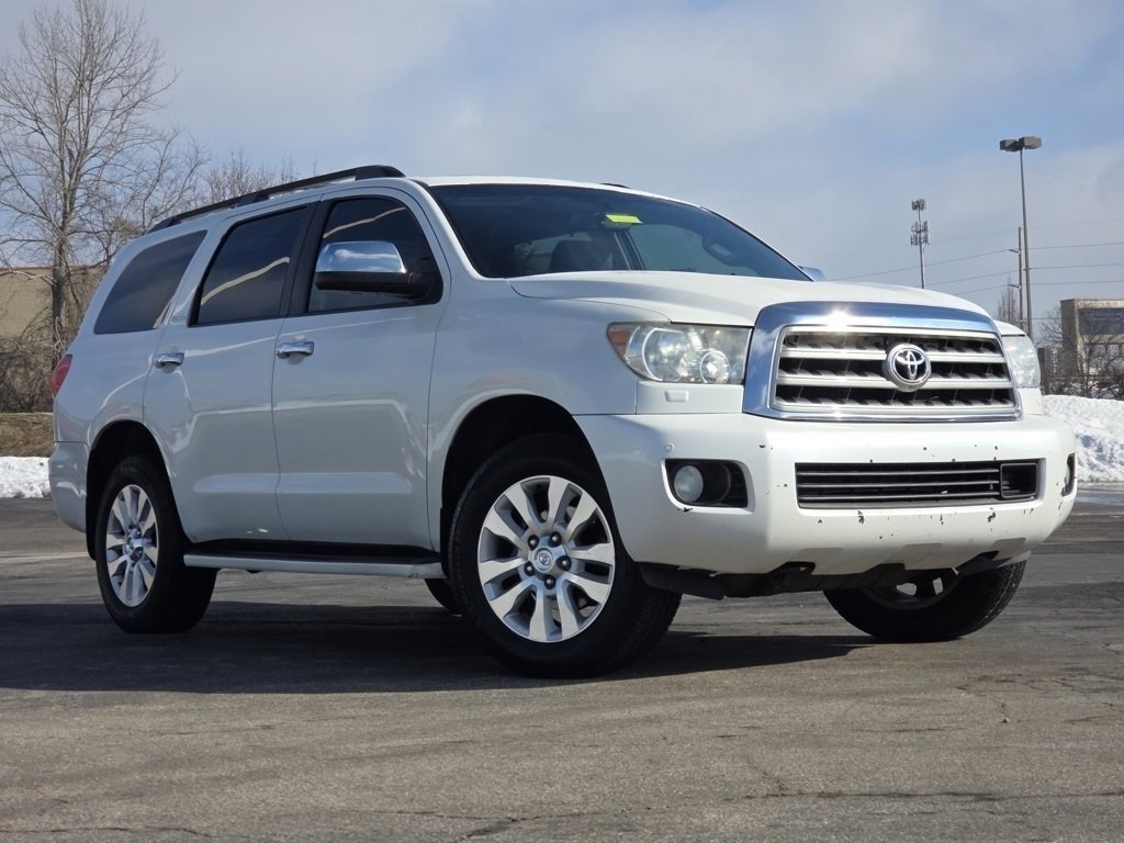 Used 2014 Toyota Sequoia Platinum with VIN 5TDDW5G16ES095101 for sale in Miamisburg, OH