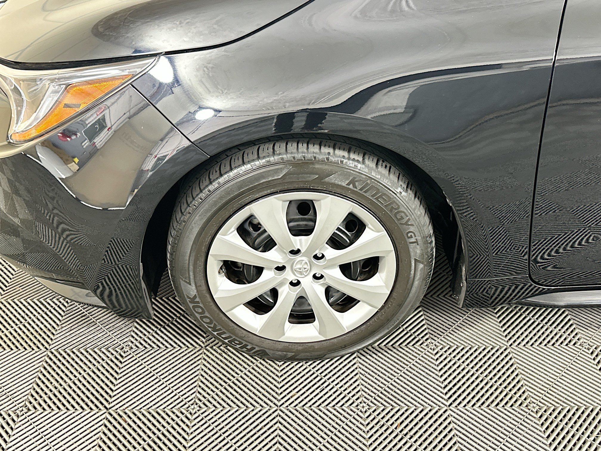 Certified Used 2025 Midnight Black Metallic Toyota LE image 11