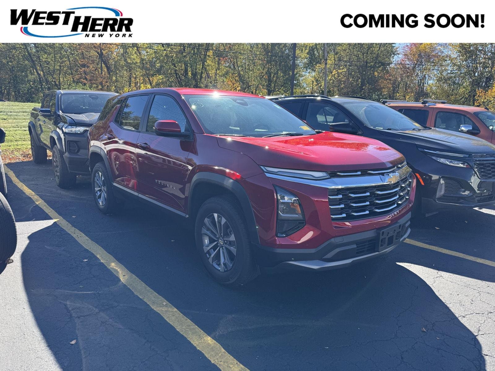 Used 2026 Radiant Red Tintcoat Chevrolet AWD LT image 1