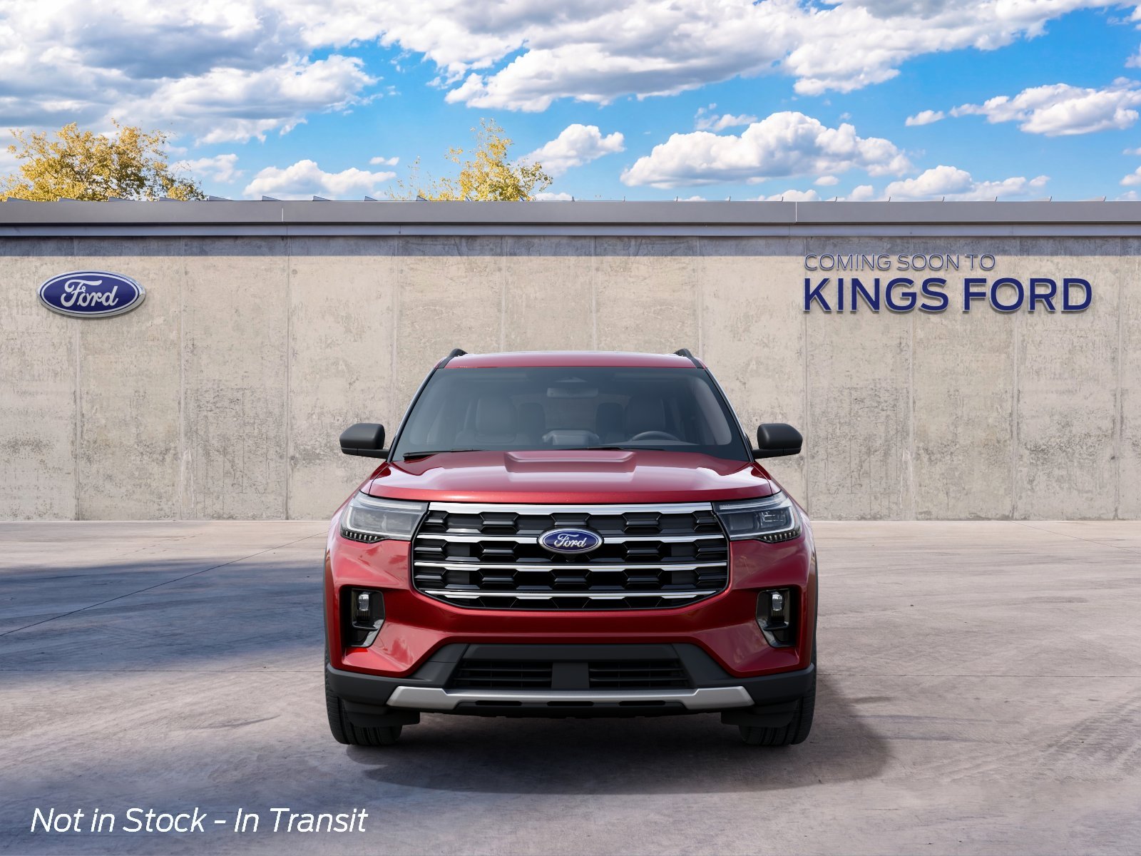 New 2027 Ruby Red Metallic Tinted Clearcoat Ford Active image 3
