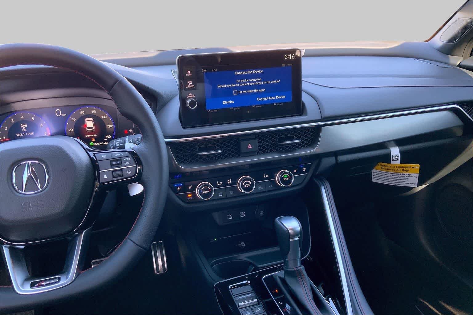 New 2026 Platinum White Pearl Acura w/A-Spec Package image 6