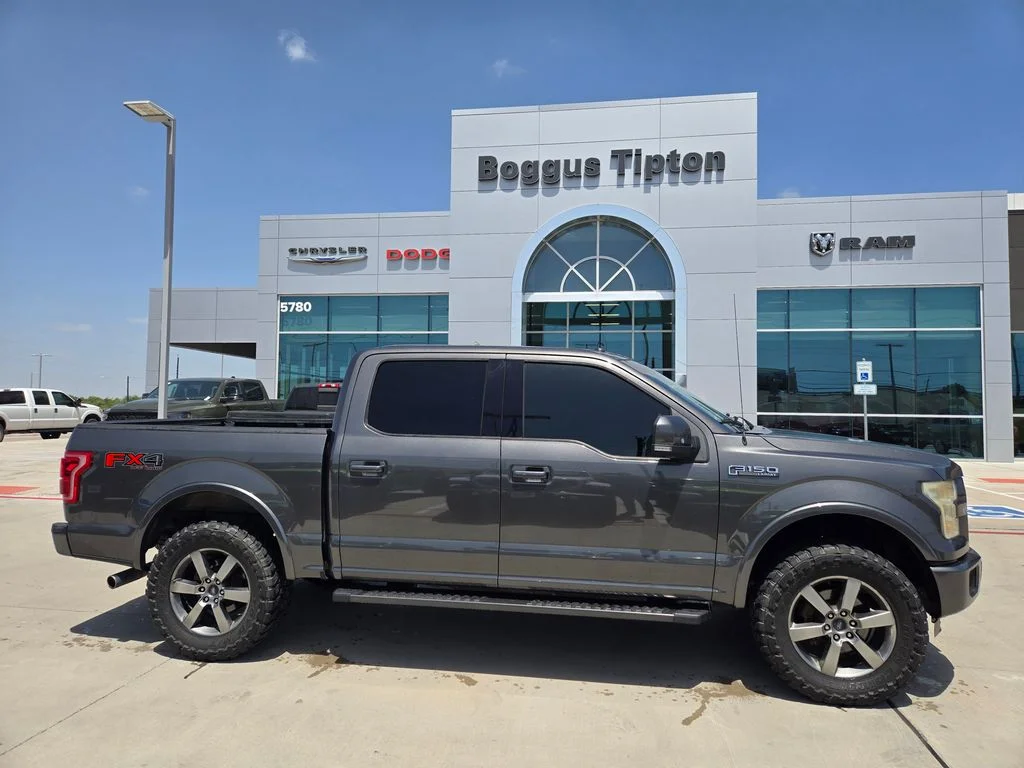 Used 2015 Gray Ford Lariat image 2