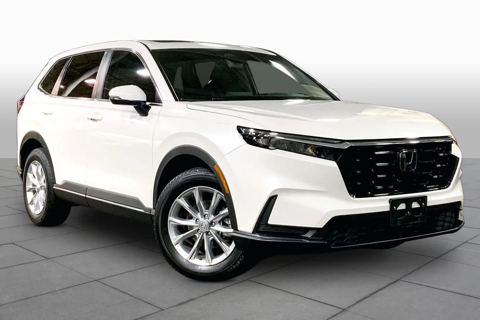 Used 2025 Platinum White Pearl Honda EX image 3