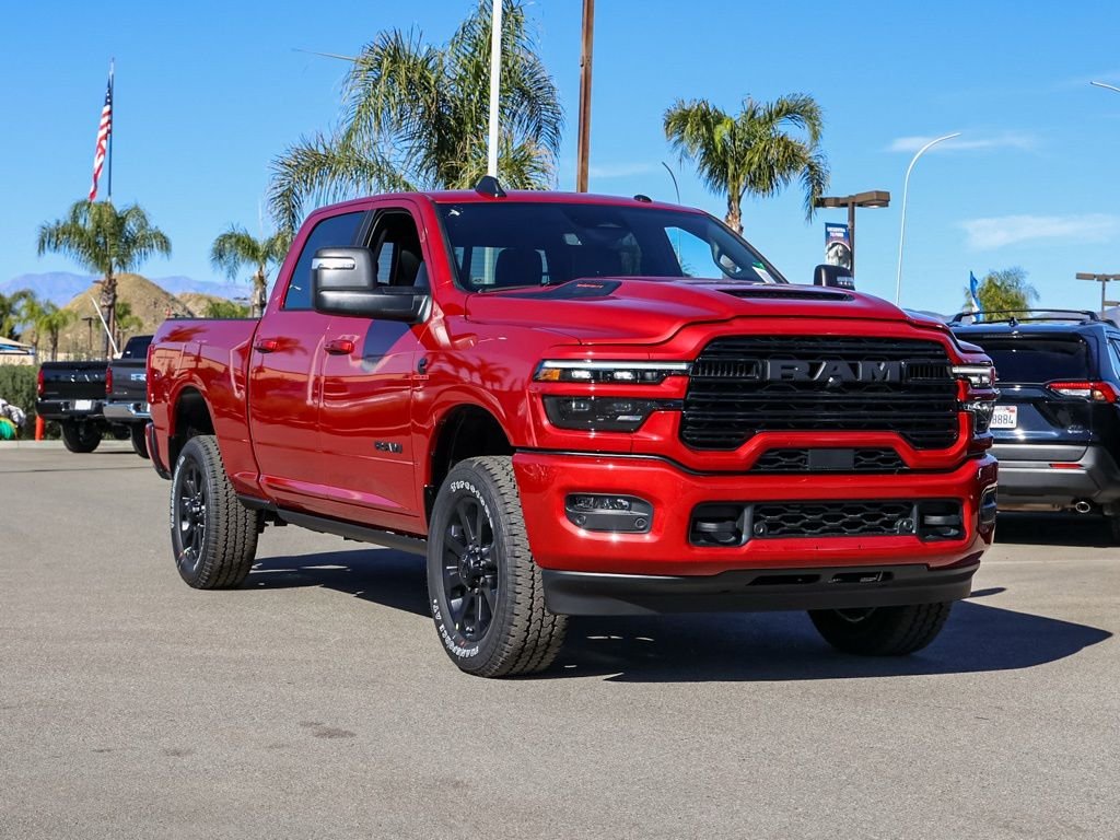 New 2026 Molten Red Pearl-Coat Exterior Paint RAM Laramie image 1