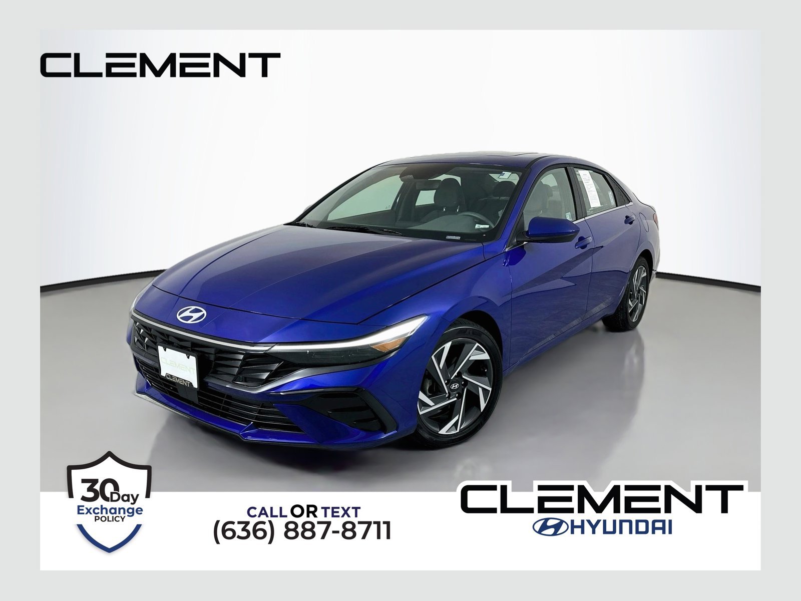 Certified Used 2025 Blue Hyundai SEL Convenience image 1