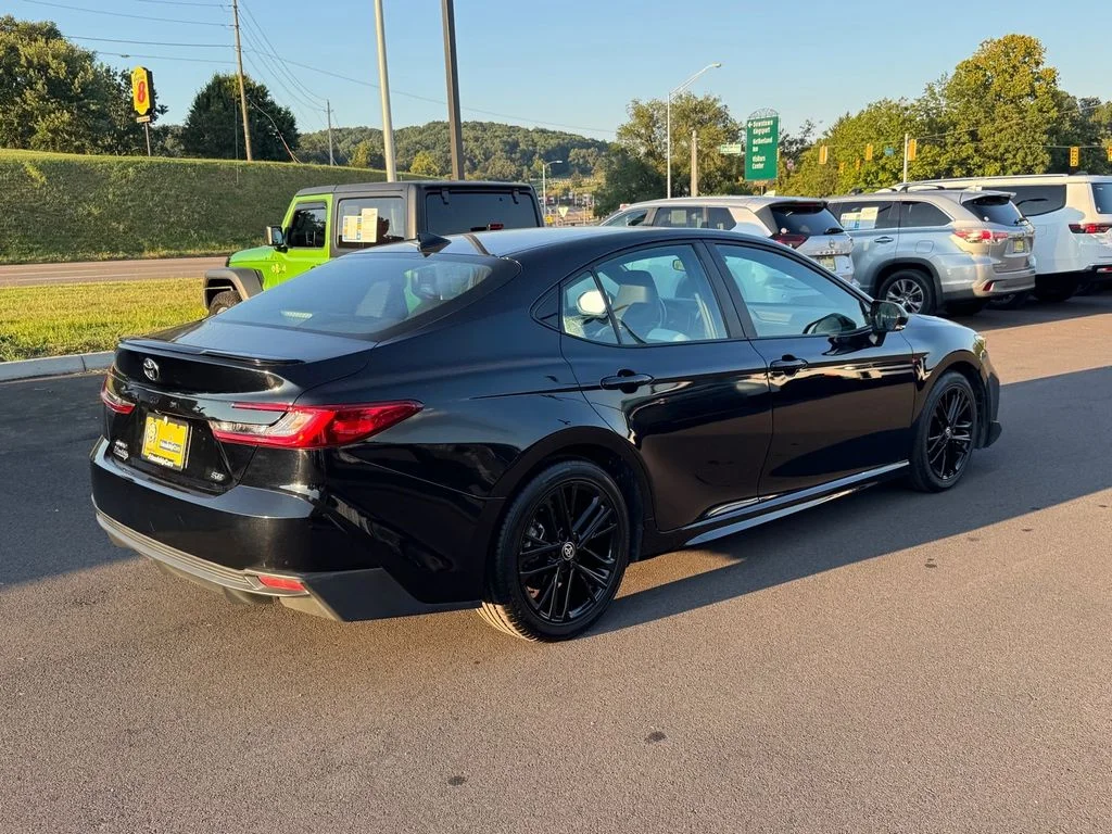Used 2025 Black Toyota SE image 4