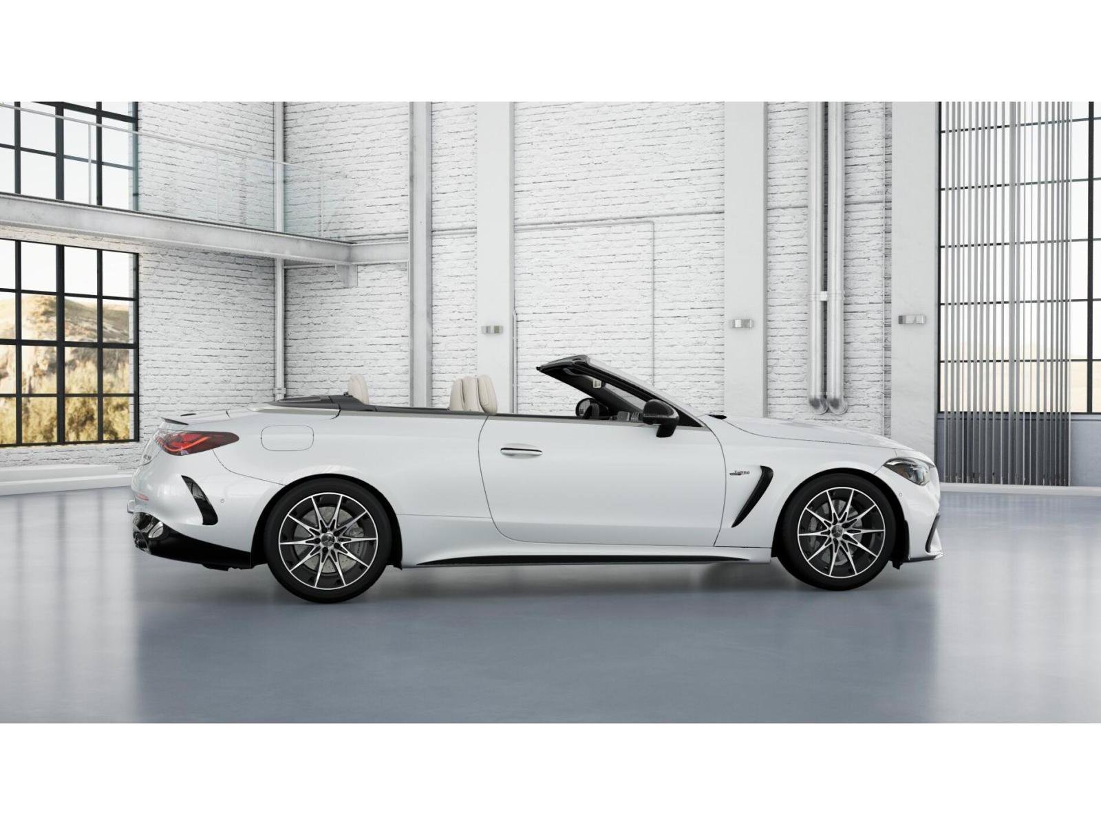 New 2027 MANUFAKTUR Moonlight White Metallic Mercedes-Benz AMG® CLE 53 4MATIC+ Cabriolet image 32
