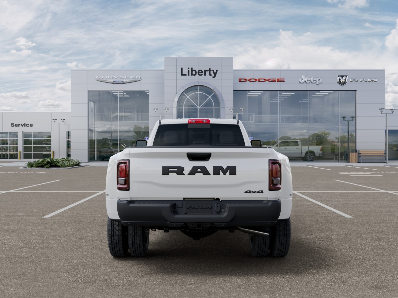 New 2026 Bright White Clear-Coat Exterior Paint RAM Tradesman image 41