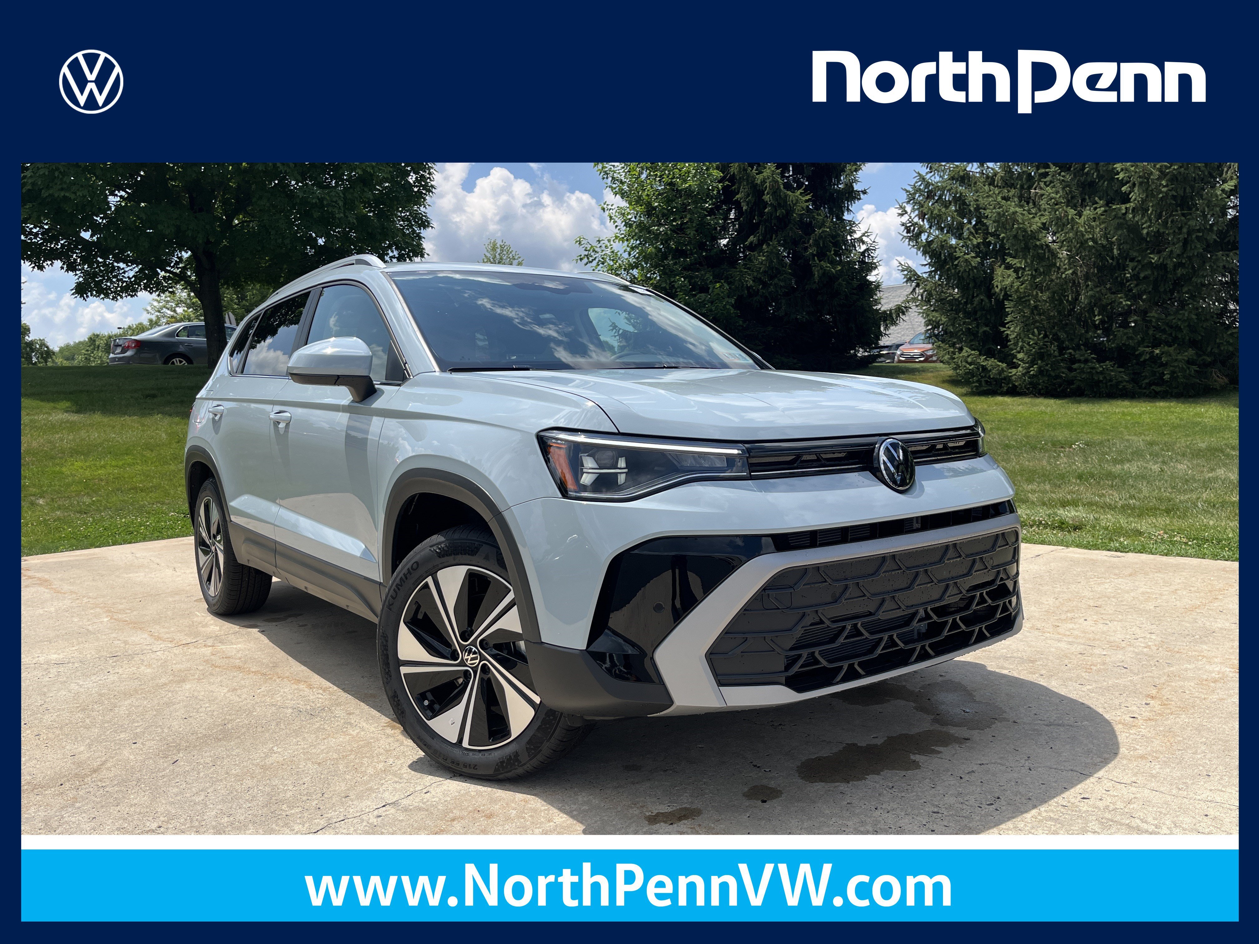 New 2026 Monument Gray Volkswagen SE image 1