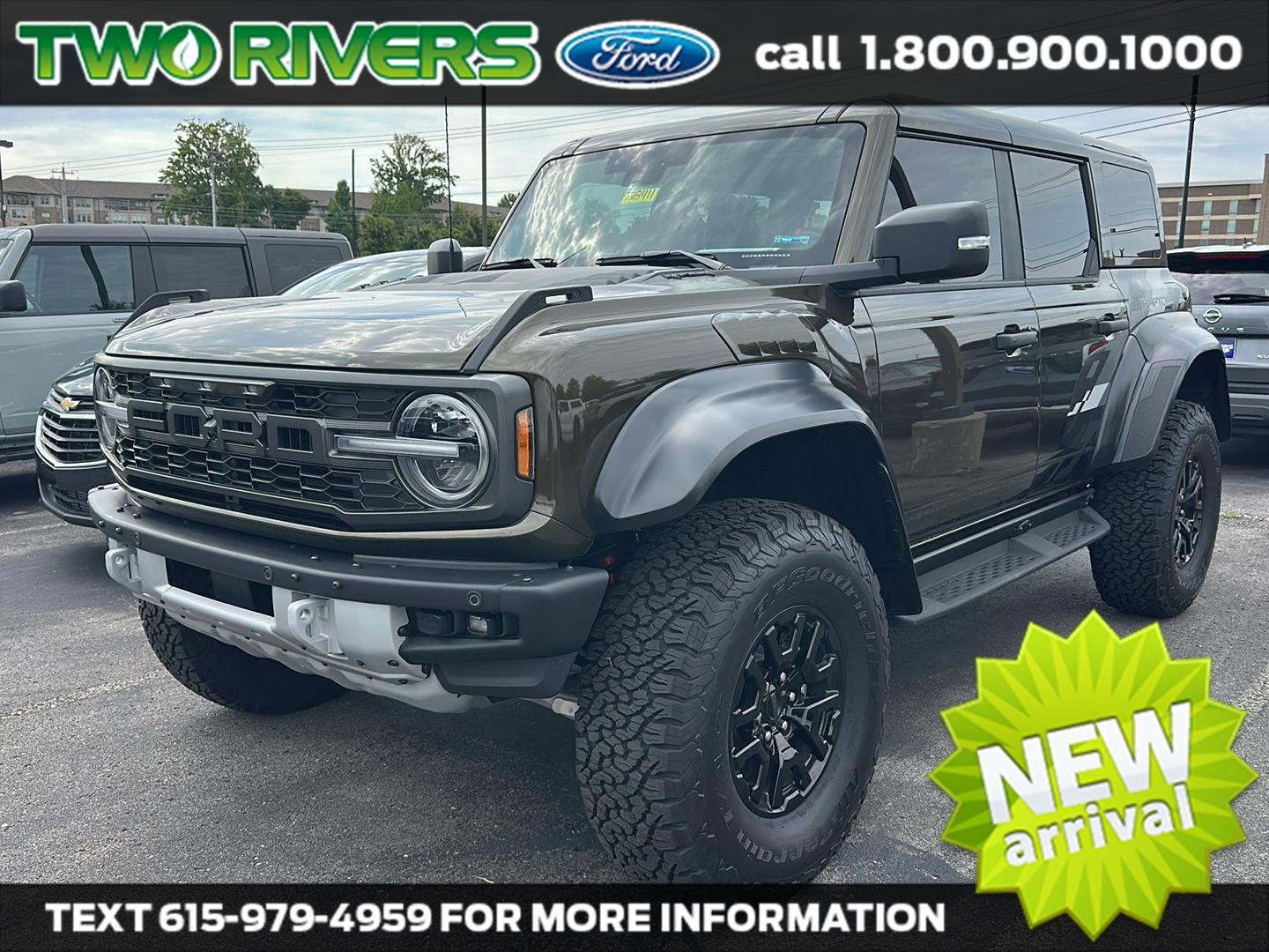 Used 2025 Green Ford Raptor image 1