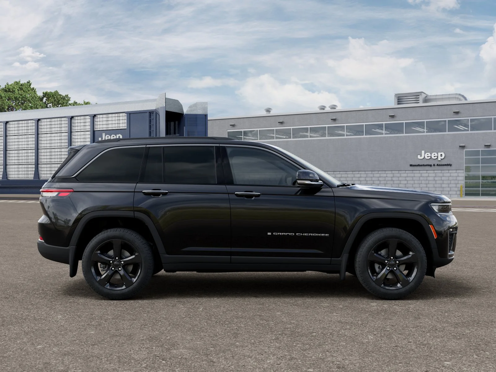 New 2026 Diamond Black Crystal Pearl-Coat Exterior Paint Jeep Limited image 33