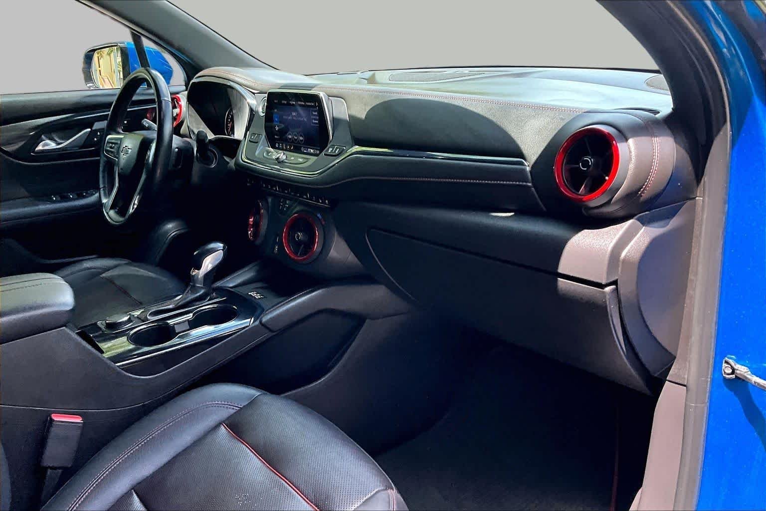 Used 2021 Bright Blue Metallic Chevrolet RS image 19