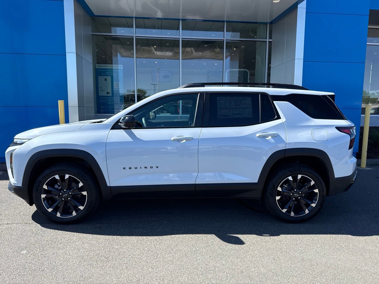 New 2026 Polar White Tricoat Chevrolet RS with Panoramic Sunroof - Safety and Technology Package image 3