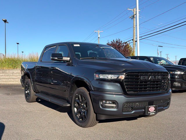 New 2027 Forged Blue Metallic Exterior Paint RAM Laramie image 1