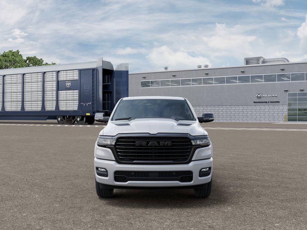 New 2026 Ivory White Tri-Coat Pearl-Coat Exterior Paint RAM Laramie image 6