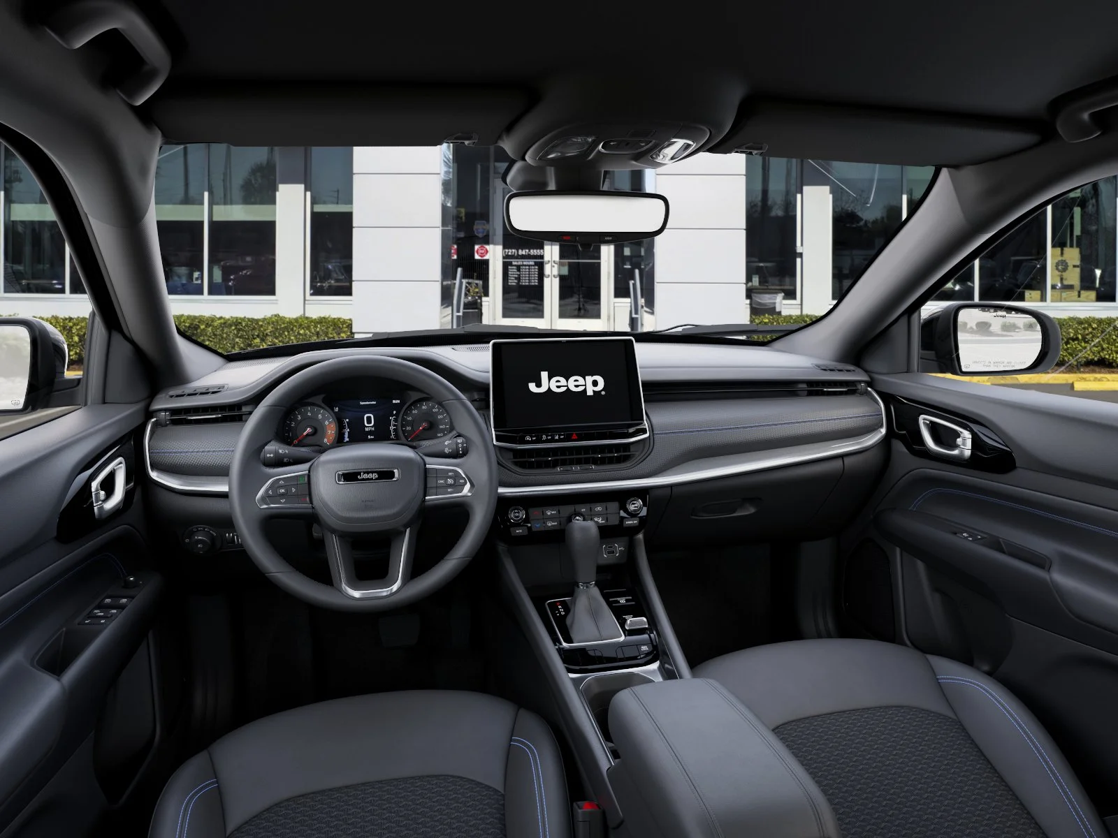 New 2026 Diamond Black Crystal Pearl-Coat Exterior Paint Jeep Latitude image 44