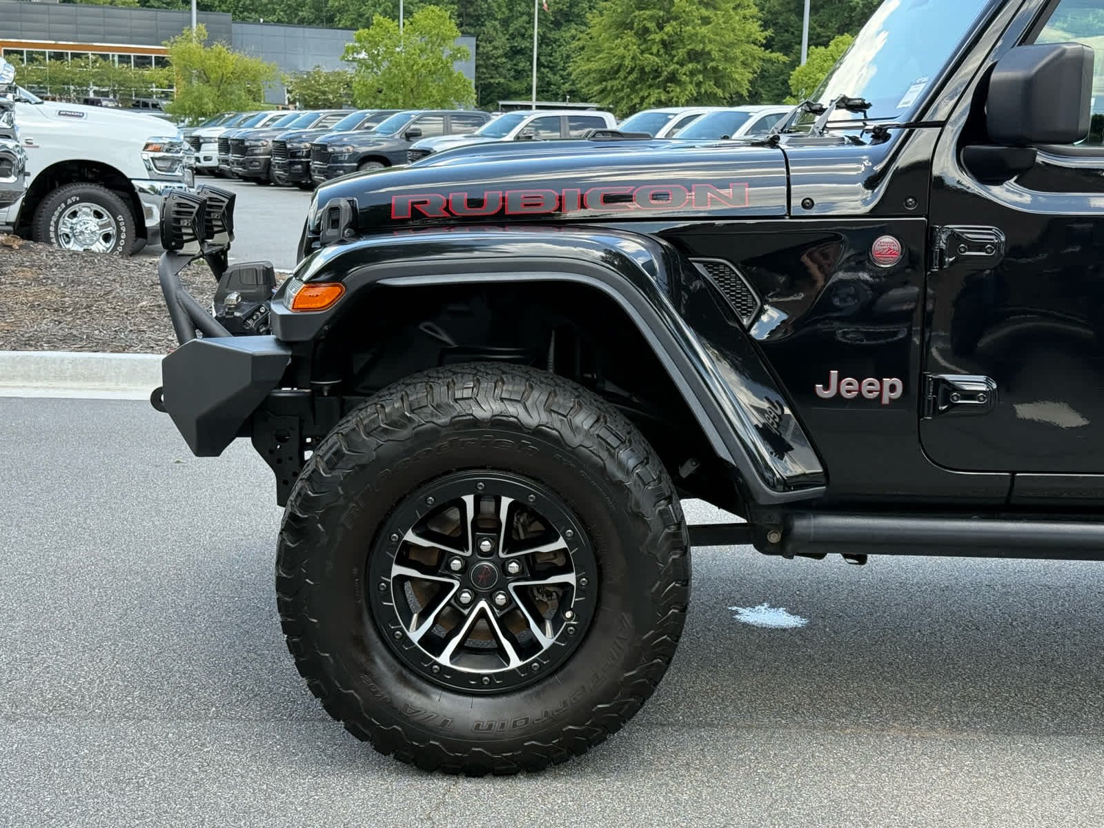 Used 2024 Black Clearcoat Jeep Rubicon X image 10