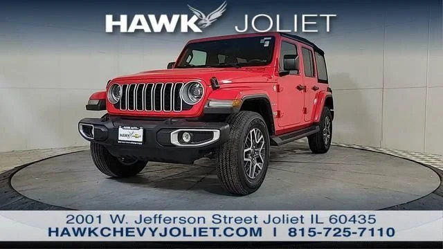 Used 2024 Red Jeep Sahara image 4
