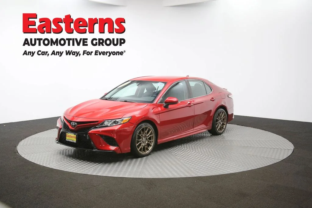 Used 2020 Red Toyota SE image 48
