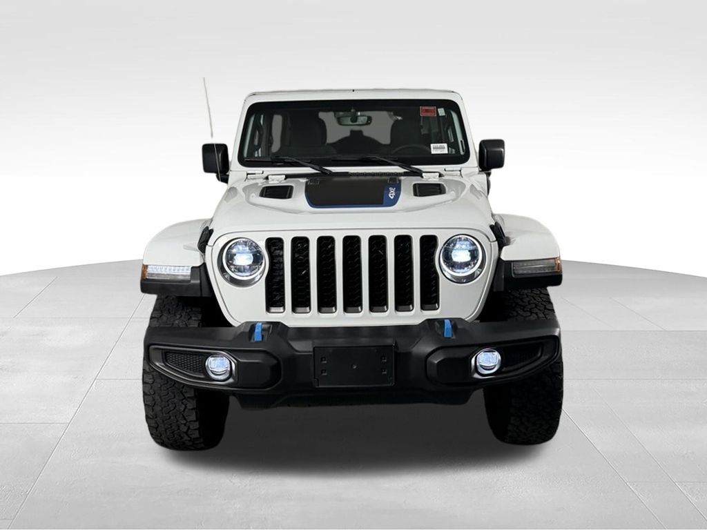 Used 2023 Bright White Clearcoat Jeep Rubicon 4xe image 9