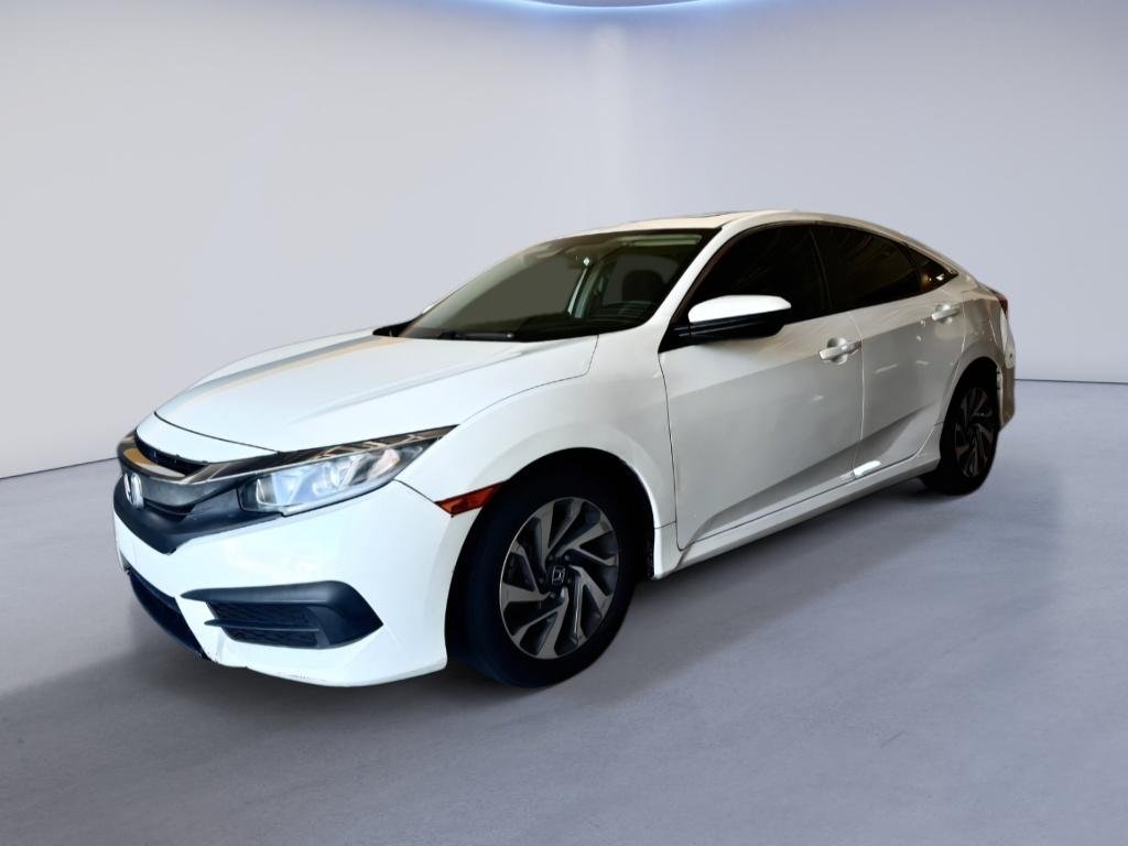 Used 2017 White Orchid Pearl Honda EX image 1
