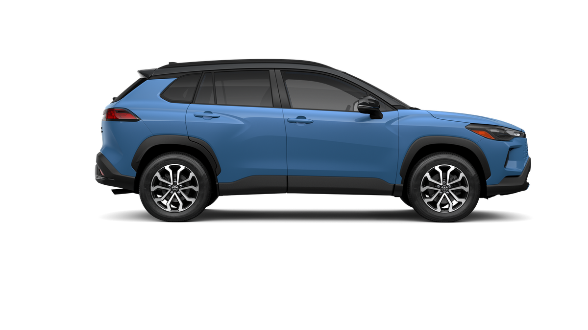 New 2026 Cavalry Blue with Jet Black roof Toyota Hybrid SE image 13