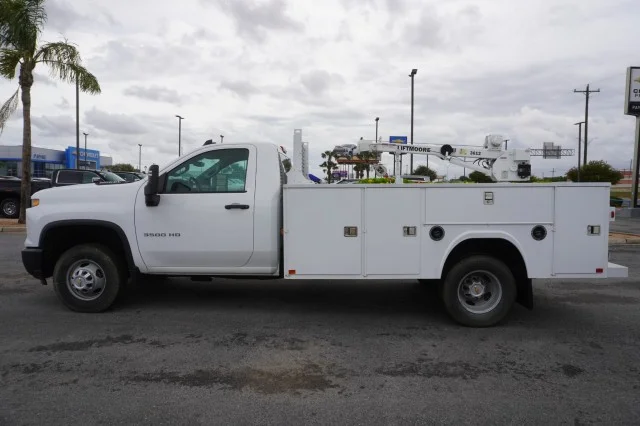 New 2024 Summit White Chevrolet Work Truck image 10