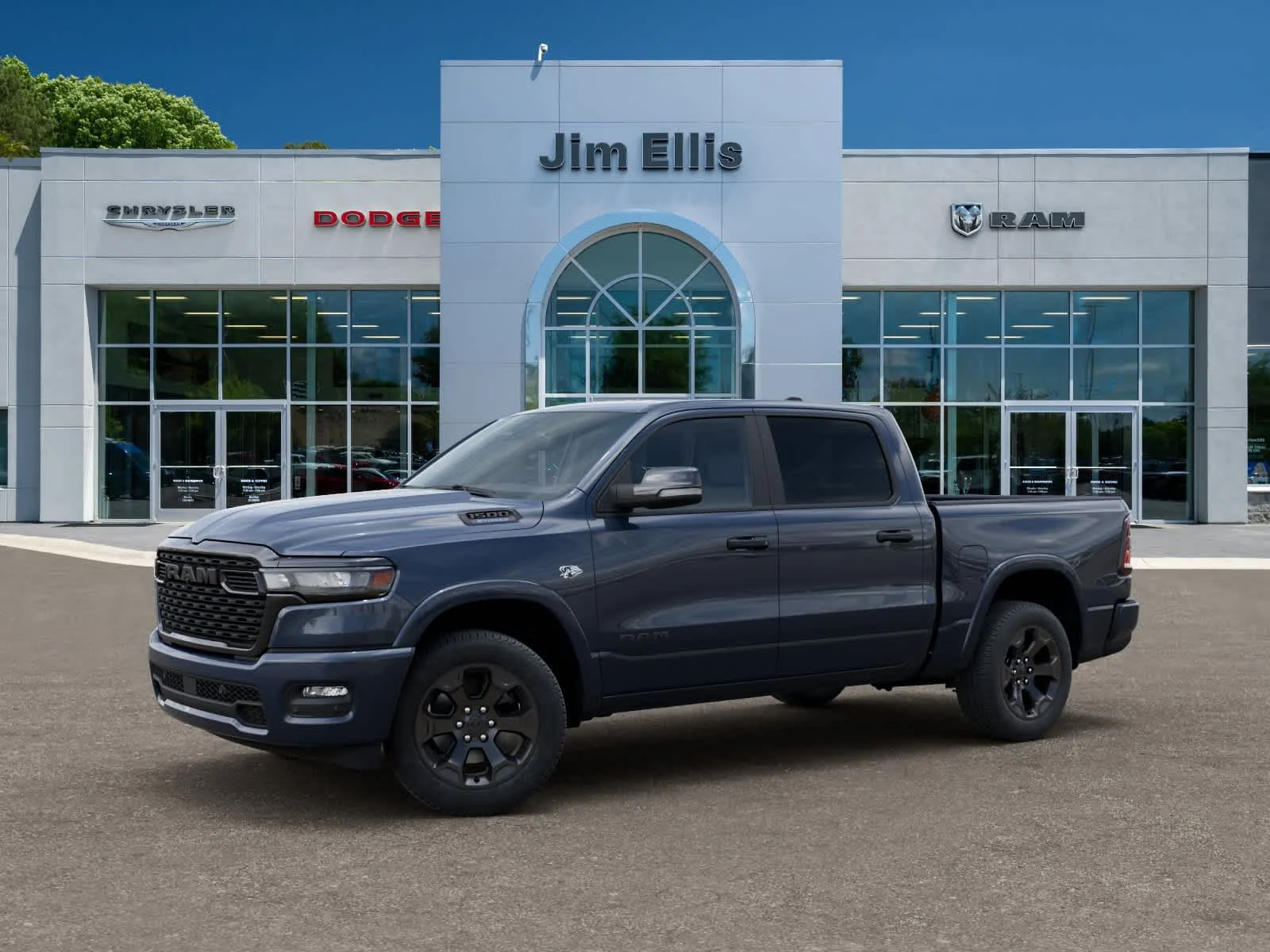 New 2026 Forged Blue Metallic RAM Big Horn image 2