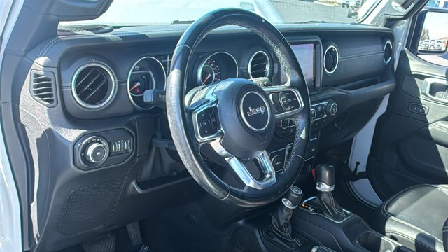 Used 2020 Bright White Clearcoat Jeep Sahara image 20