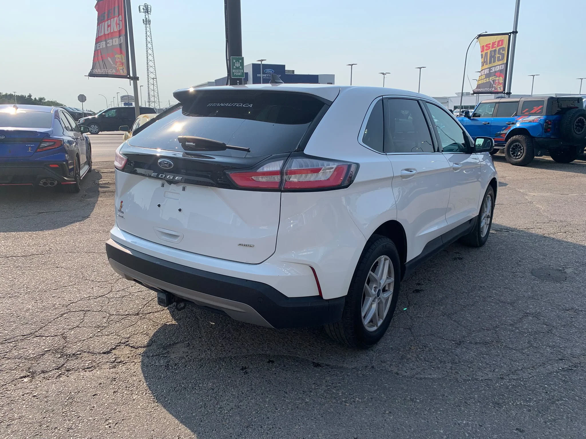 Certified Used 2022 Oxford White Ford SEL AWD*Htd Seats | Htd Wheel | Remote Start | Lane Keep Assist | Blind Spot Detection | CarPlay image 12
