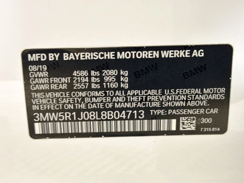 Used 2020 Alpine White BMW 330i image 33