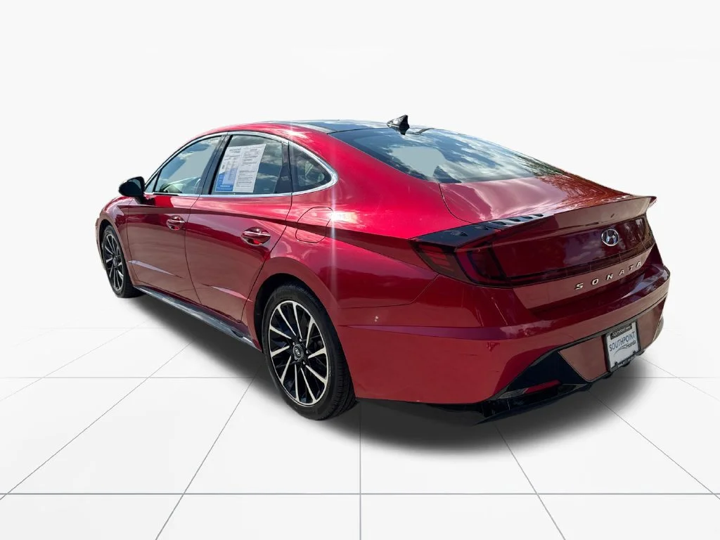 Used 2020 Calypso Red Hyundai SEL Plus image 6