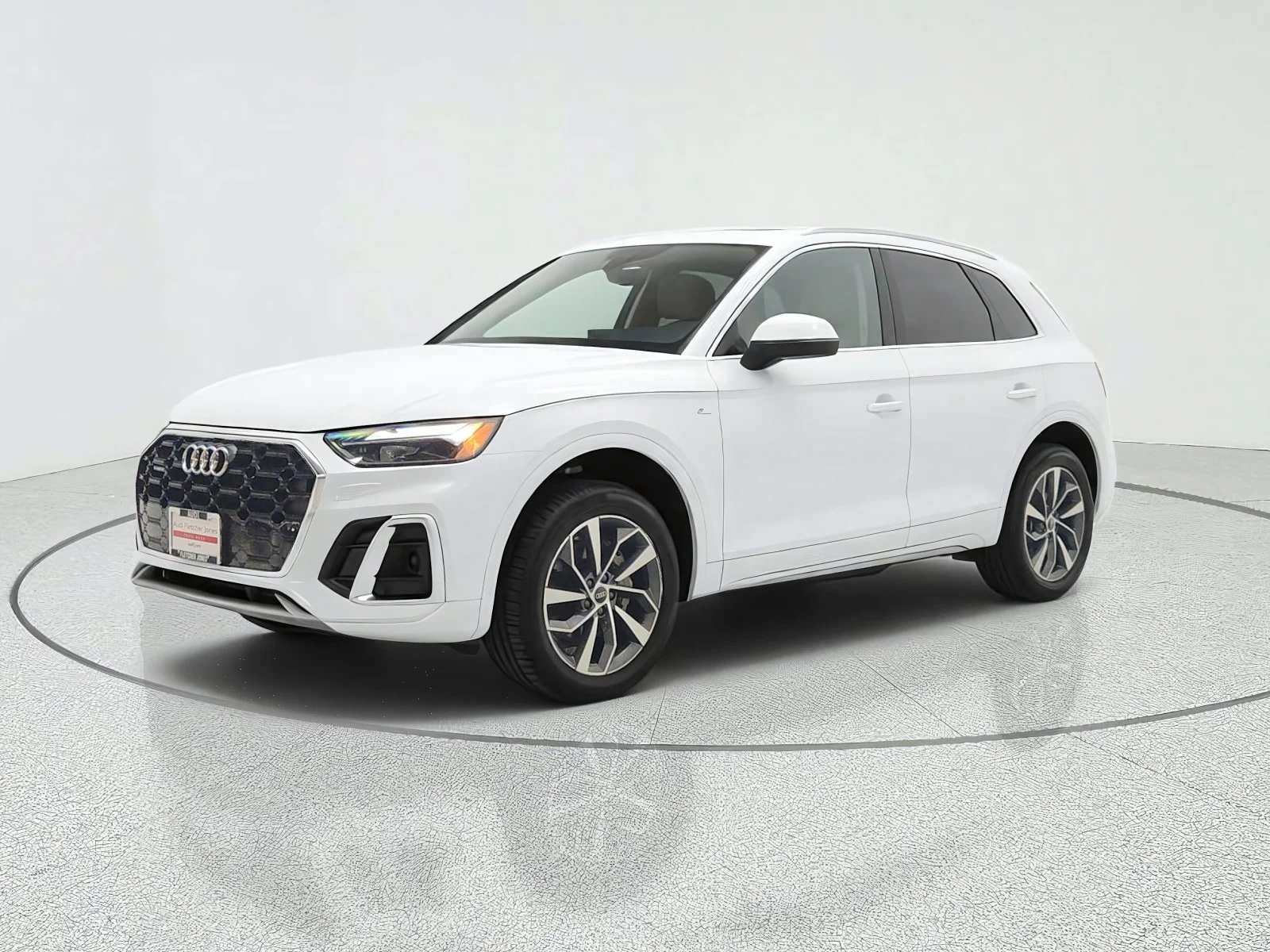 Used 2023 Glacier White Metallic Audi S line Premium image 1