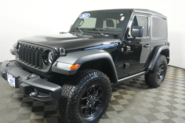 Certified Used 2025 Black Clearcoat Jeep Willys image 7
