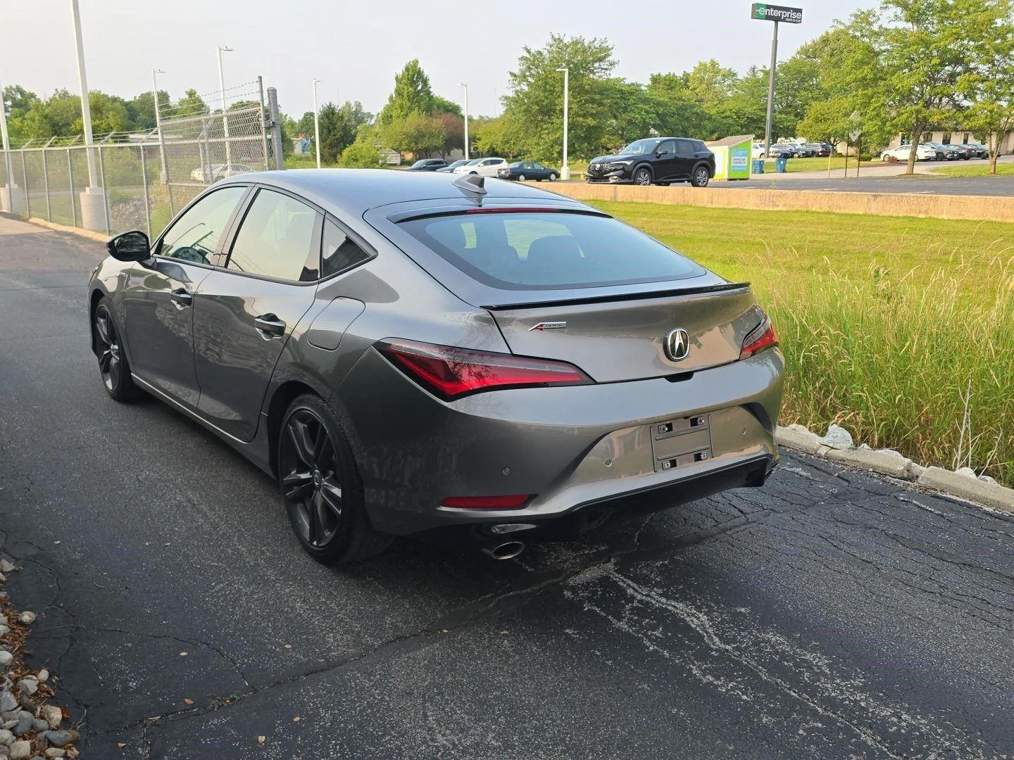 Certified Used 2024 Liquid Carbon Metallic Acura w/Tech w/A-SPEC image 8