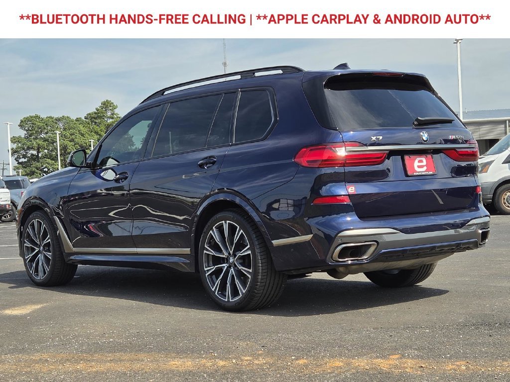 Used 2022 Tanzanite Blue II Metallic BMW M50i image 6
