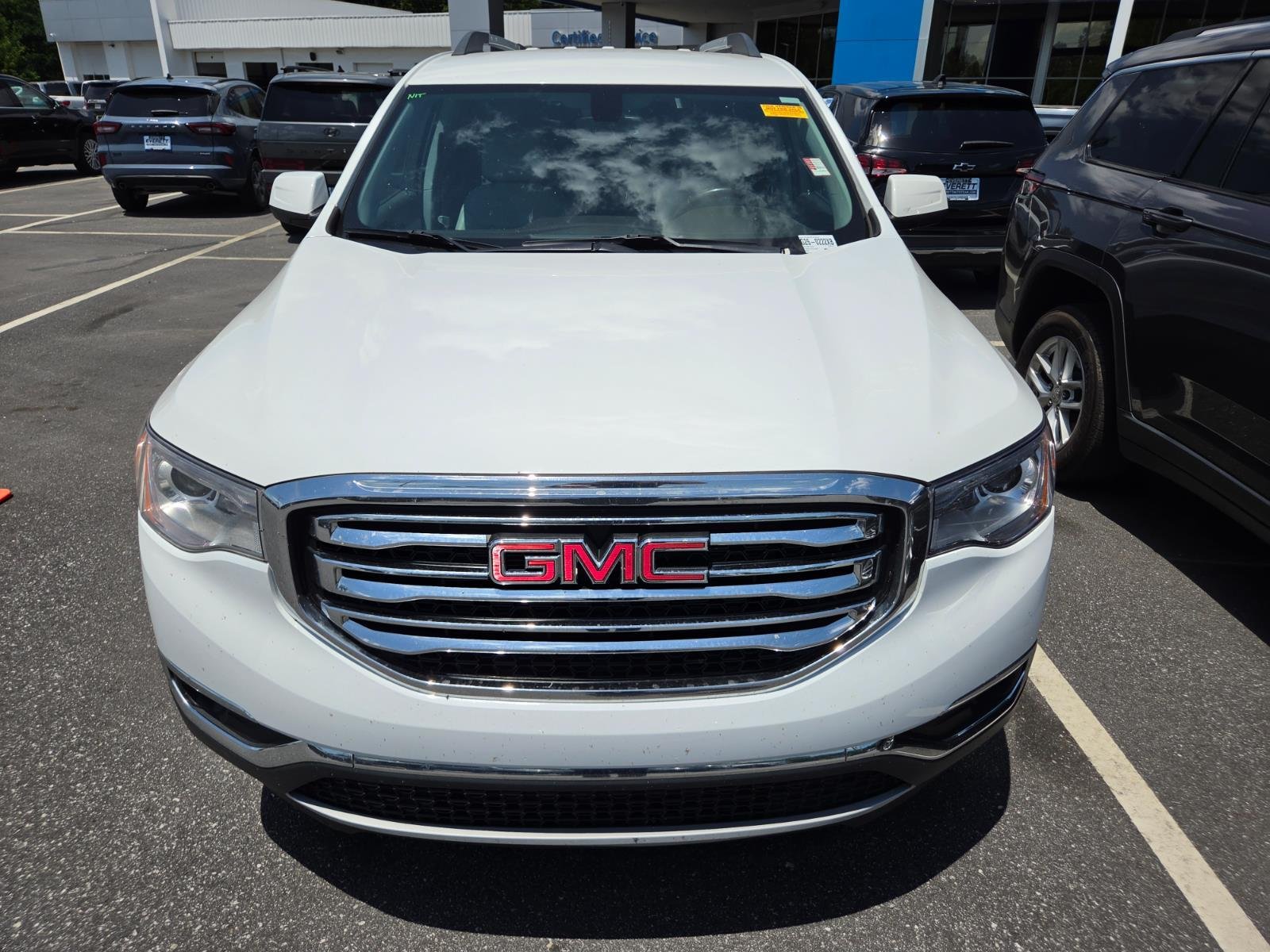 Used 2019 GMC Acadia SLT-1 with VIN 1GKKNMLS7KZ185360 for sale in Morganton, NC