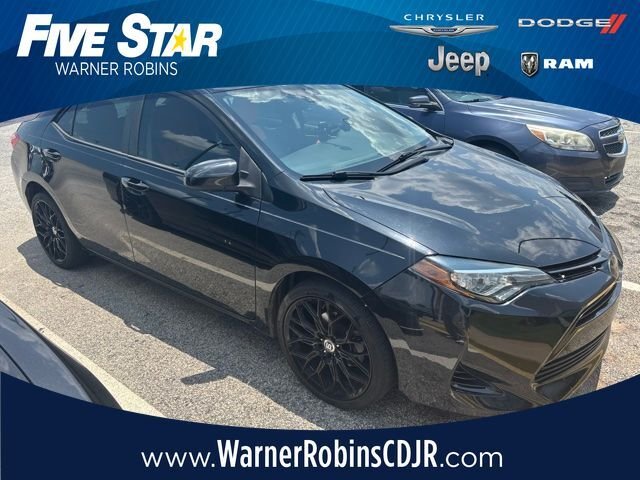 Used 2018 Black Toyota LE image 1