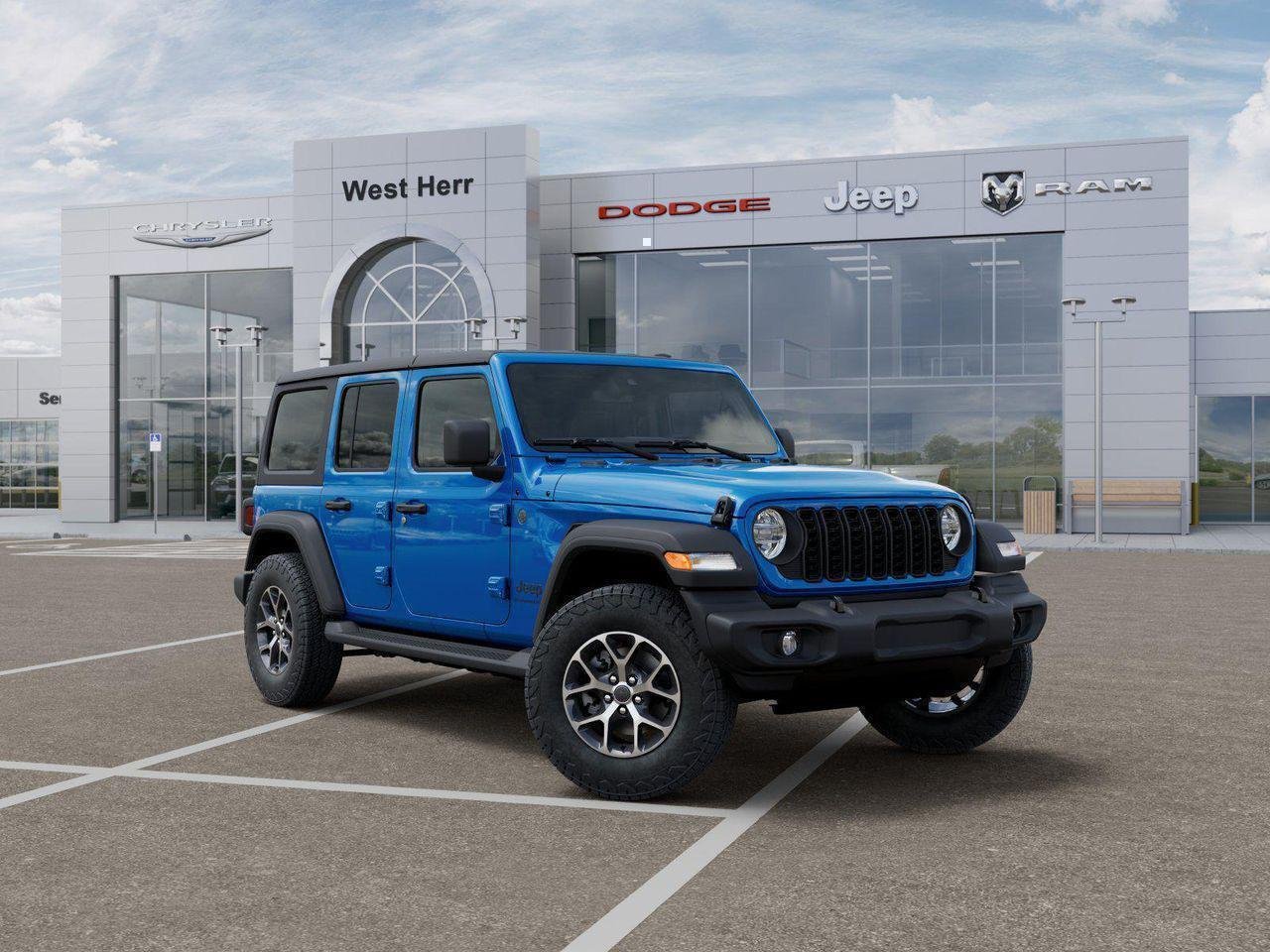 New 2026 Hydro Blue Pearlcoat Jeep Sport S image 35