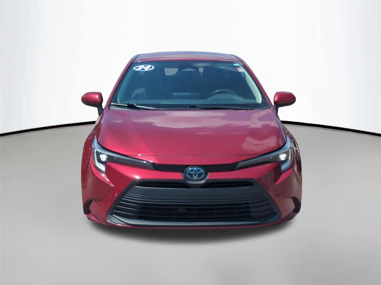 Used 2024 Ruby Flare Pearl Toyota Hybrid LE image 8