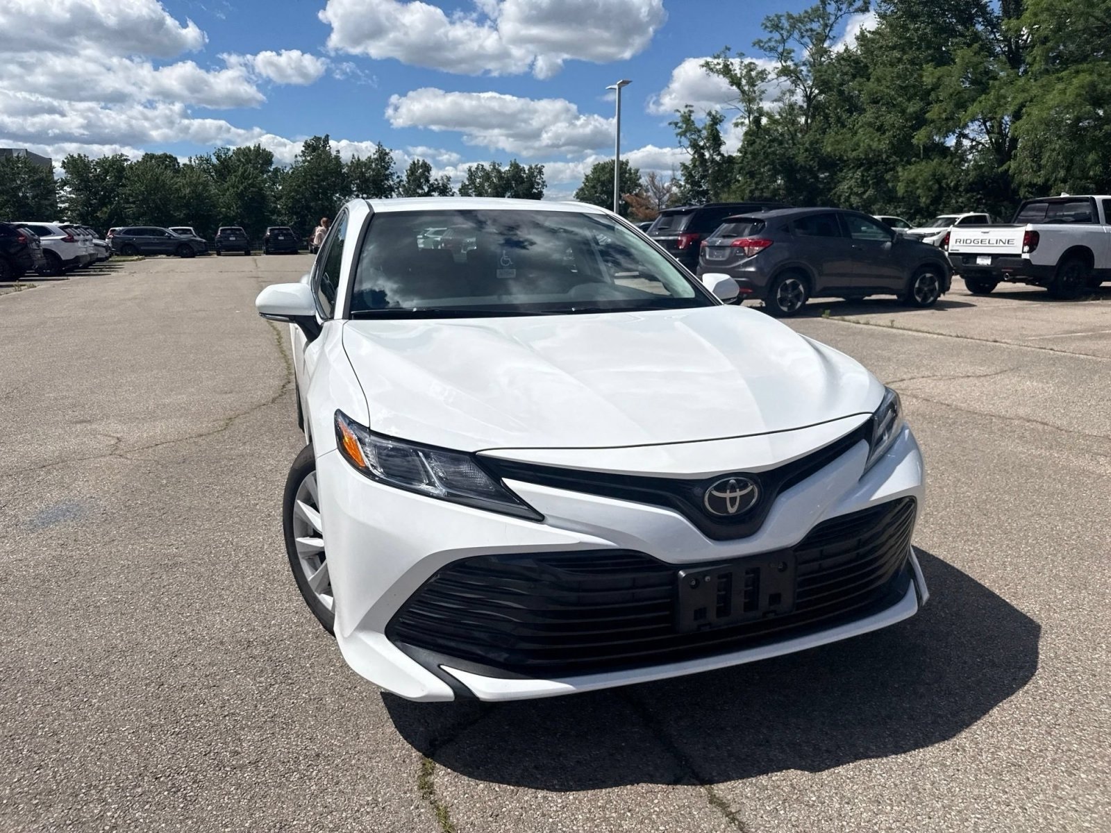 Used 2020 Super White Toyota LE image 20