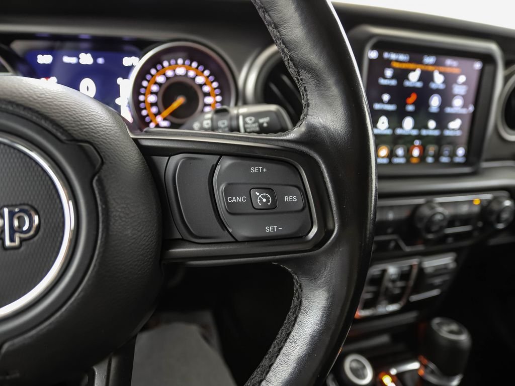 Used 2021 Black Clearcoat Jeep Unlimited Willys image 13