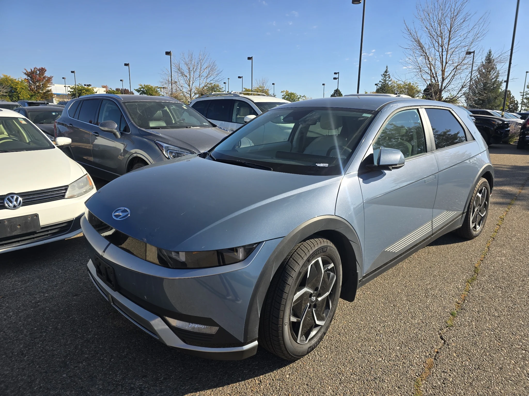 Used 2023 Lucid Blue Hyundai SEL image 12
