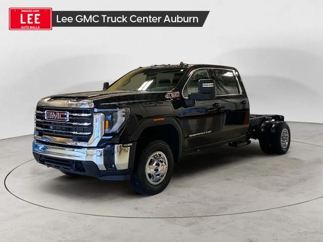 New 2026 Black GMC SLE image 1