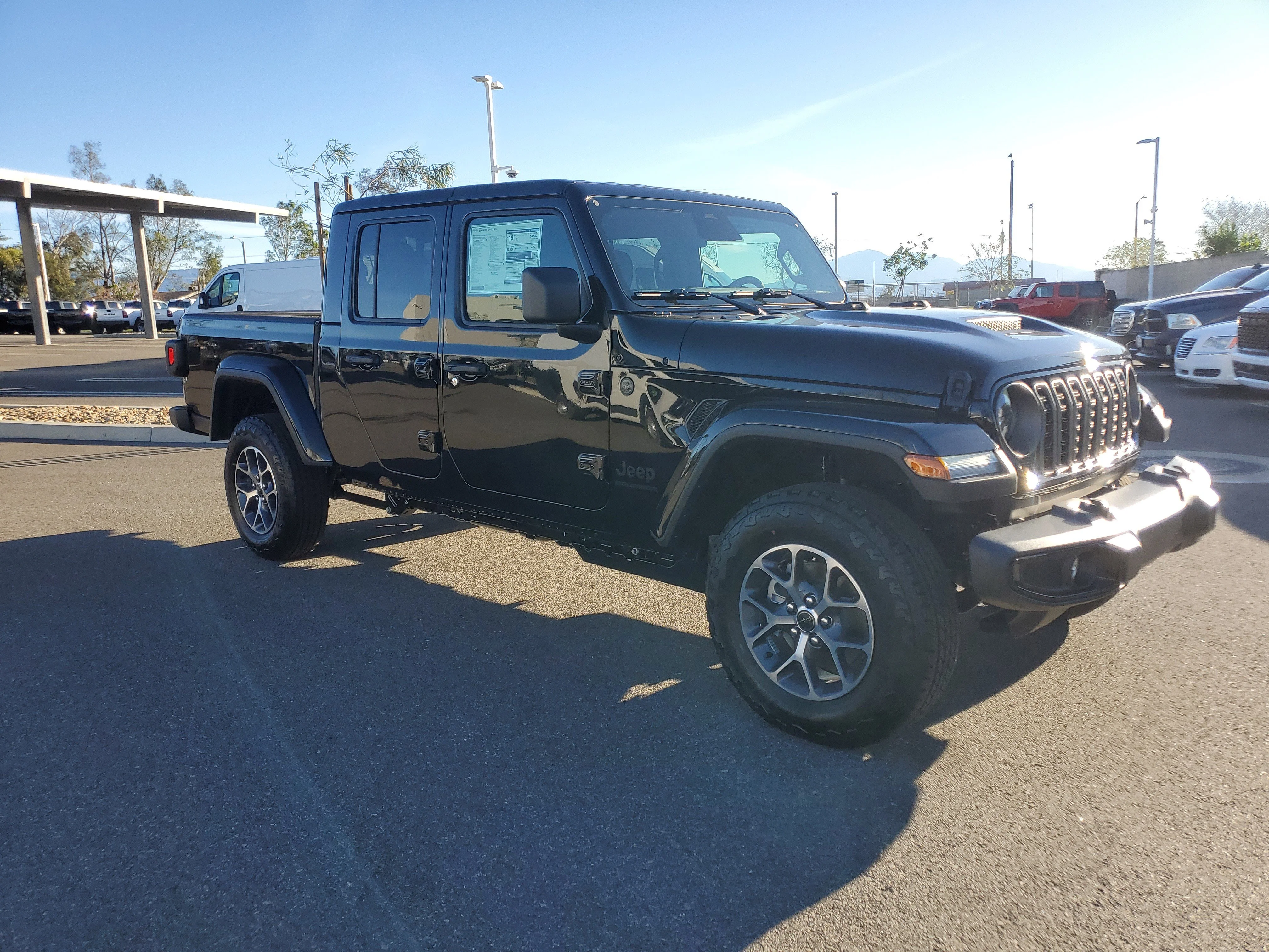 New 2026 Black Clear-Coat Exterior Paint Jeep Sport S image 7